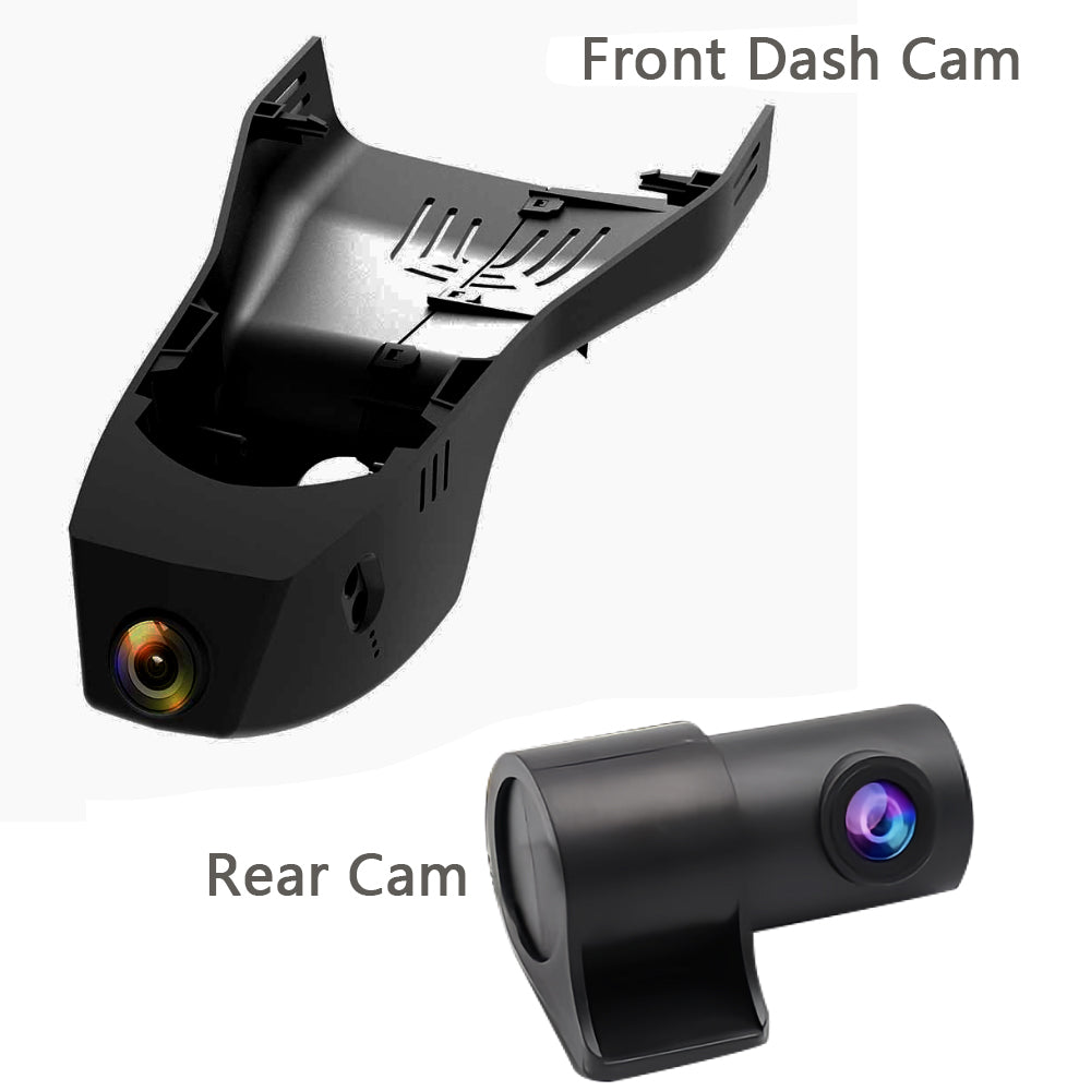 Factory Look Dash Cam Compatible with BMW X6 (2020-2023) - Front 4K + Rear 1080P