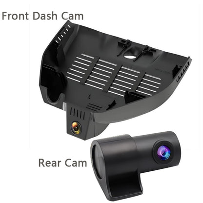 Factory Look Dash Cam Compatible with Mercedes-Benz GLC (2017-2023) - Front 4K + Rear 1080P