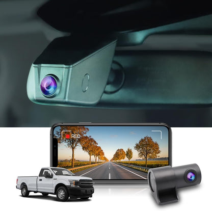 Ford F150 Dash Cam (2013-2020), Factory OEM Style, 2160P UHD Video, Loop Recording