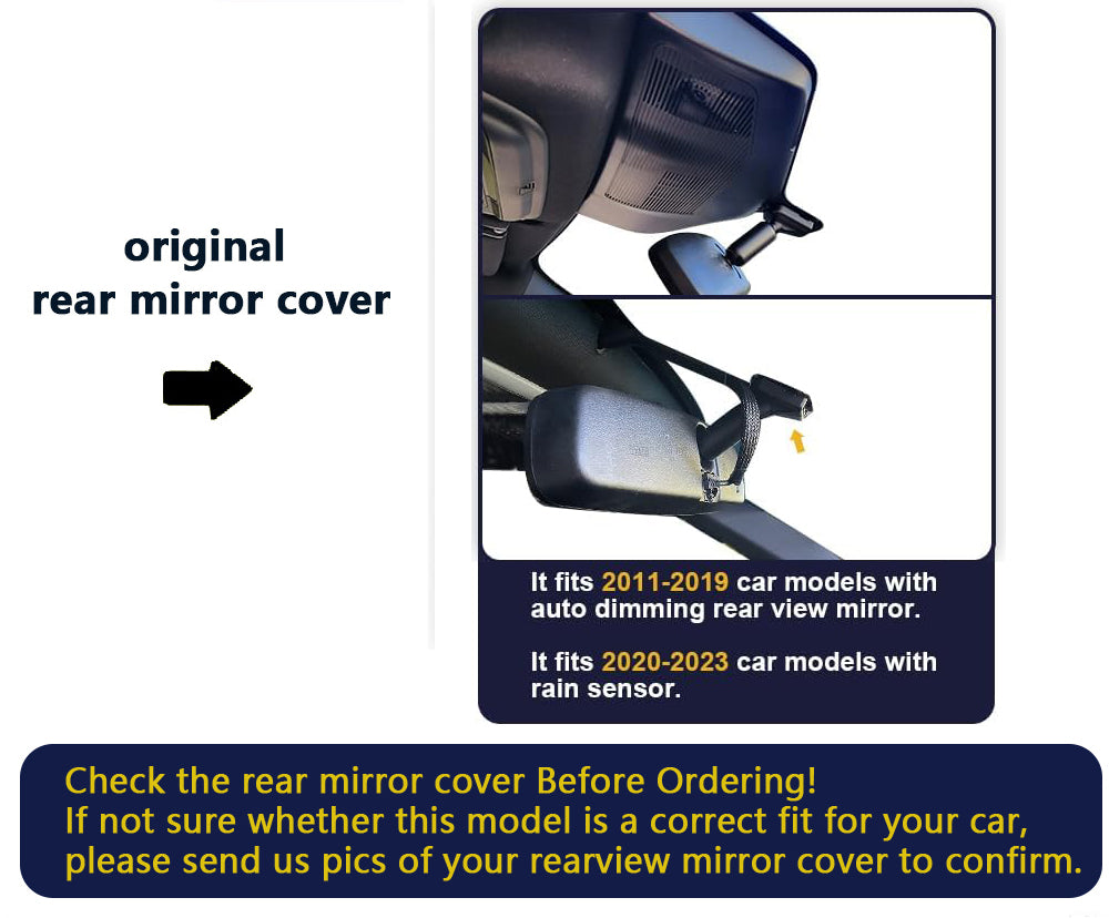 Ford Explorer Dash Cam (2011-2023), Factory Fit OEM Look, 2160P UHD Video, Loop Recording