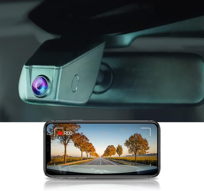 Toyota Tacoma Dash Cam 2016 2017 (12 Pin), Factory Fit OEM Look, UHD 2160P Video, WiFi & APP, Easy to Install
