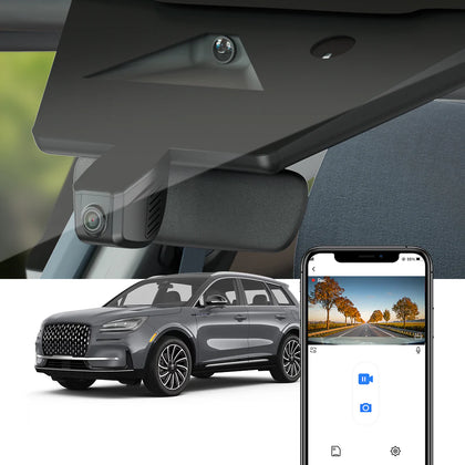 OEM Factory Look Dash Cam for Lincoln Corsair (2020-2026) - Front 4K + Rear 1080P