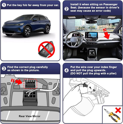 4K Dash Cam for Volkswagen ID.4 2021-2025 & Audi Q4 2022-2026, OEM Factory Look, UHD 2160P Video, Built-in WiFi & APP