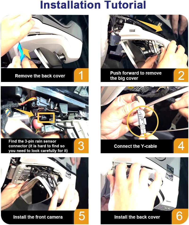 4K Dash Cam for Volkswagen ID.4 2021-2025 & Audi Q4 2022-2026, OEM Factory Look, UHD 2160P Video, Built-in WiFi & APP