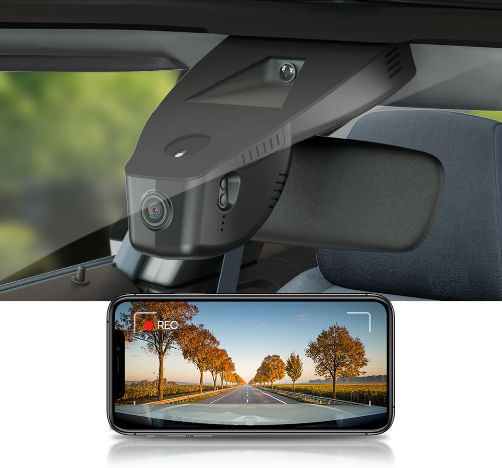 BMW 2 Series Gran Coupe Dash Cam (2021-2023), OEM Look, UHD 2160P Video, WiFi & APP Connect, Easy to Install