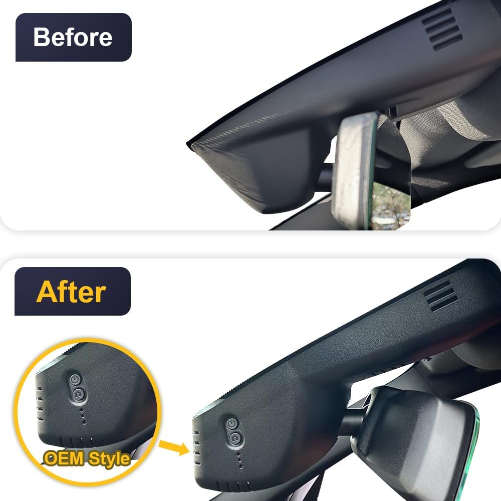 BMW 2 Series Gran Coupe Dash Cam (2021-2023), OEM Look, UHD 2160P Video, WiFi & APP Connect, Easy to Install