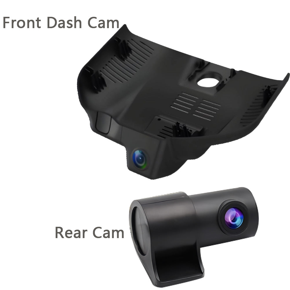 Factory Look Dash Cam Compatible with Mercedes-Benz C-Class (2022-2025) - Front 4K + Rear 1080P
