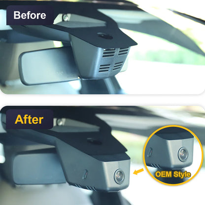 4K Dash Cam for Citroen C5 X/ CITROËN C5 X/ Peugeot 308 2022, OEM Look, UHD 2160P Video, Built-in WiFi & APP, Loop Recording