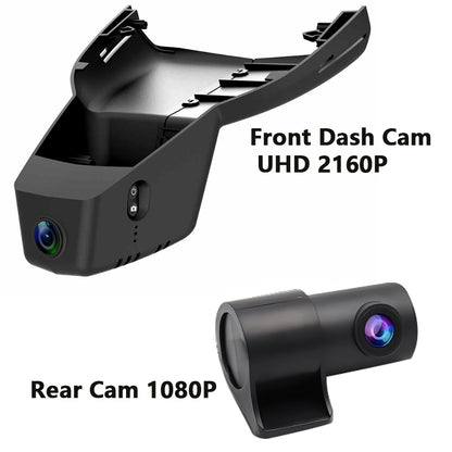 4K Dash Cam for Citroen C5 X/ CITROËN C5 X/ Peugeot 308 2022, OEM Look, UHD 2160P Video, Built-in WiFi & APP, Loop Recording