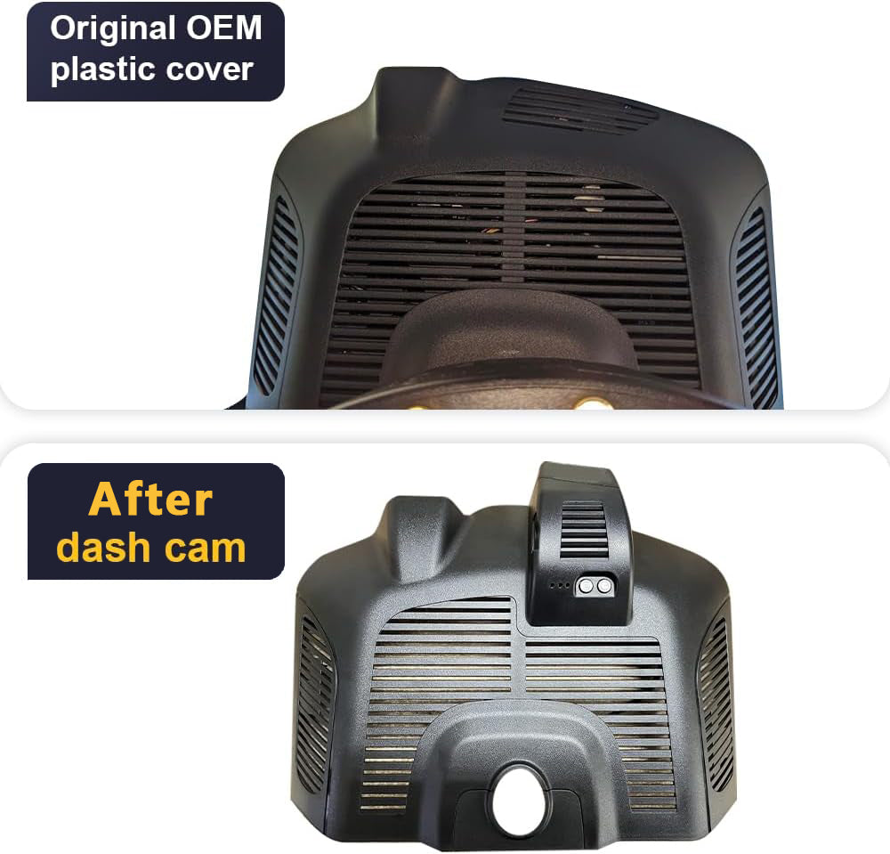 Mercedes-Benz EQS Dash Cam (2022-2024), Factory OEM Style, 2160P UHD Video, WiFi Connect & APP