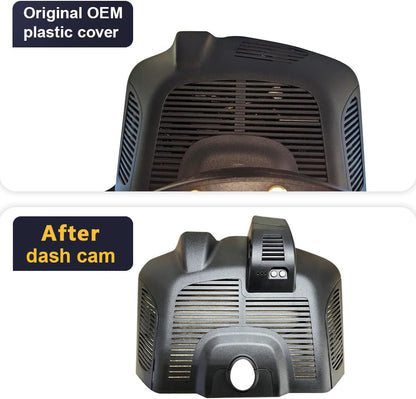 Mercedes-Benz EQS Dash Cam (2022-2024), Factory OEM Style, 2160P UHD Video, WiFi Connect & APP