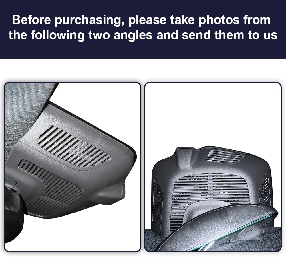 Mercedes-Benz EQS Dash Cam (2022-2024), Factory OEM Style, 2160P UHD Video, WiFi Connect & APP