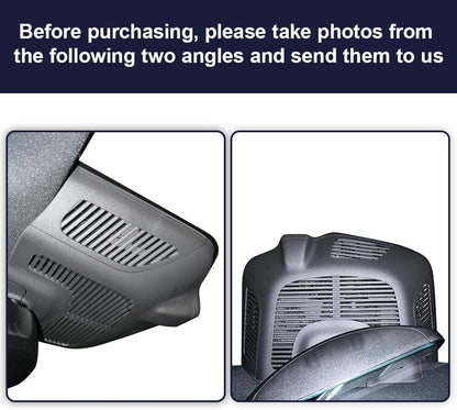 Mercedes-Benz EQS Dash Cam (2022-2024), Factory OEM Style, 2160P UHD Video, WiFi Connect & APP