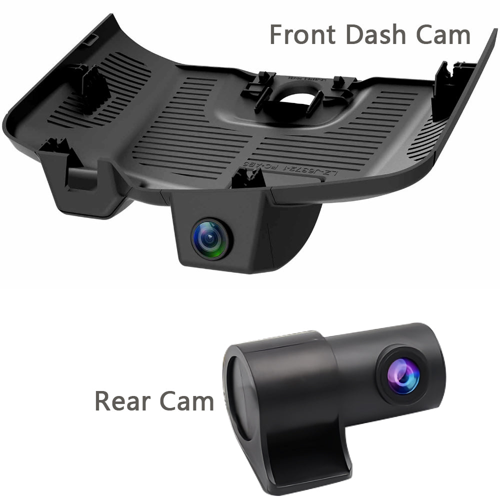 Mercedes-Benz EQS Dash Cam (2022-2024), Factory OEM Style, 2160P UHD Video, WiFi Connect & APP
