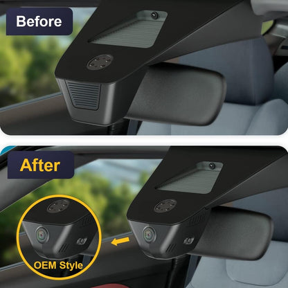 Integrated OEM Look Dash Cam Compatible with Honda HR-V (2023-2026) - Front 4K + Rear 1080P