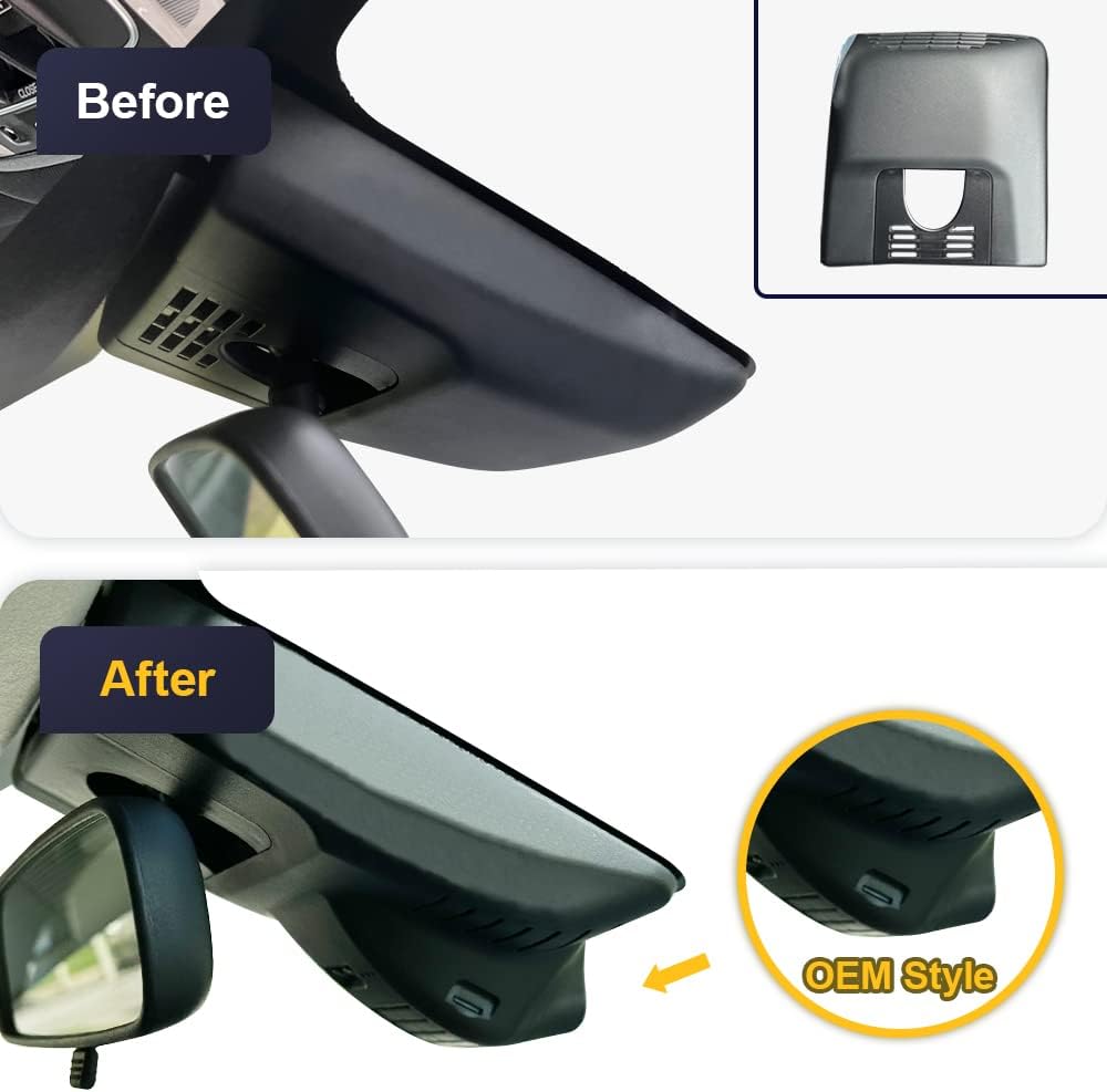 Toyota Corolla Dash Cam (2023-2026), Factory Fit OEM Style, UHD 2160P Video, WiFi & APP, Easy to Install