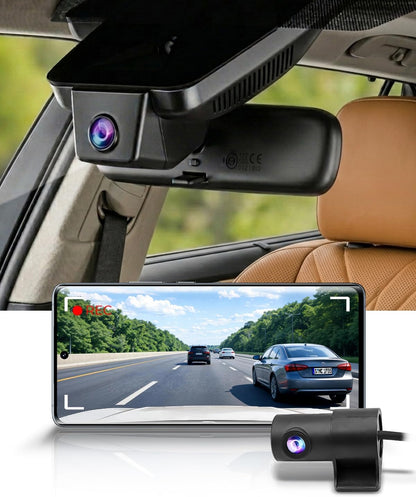 Integrated OEM Look Dash Cam Compatible with Lexus RX (2023-2026) - Front 4K + Rear 1080P