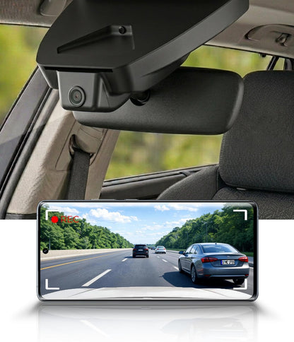 OEM Factory Look Dash Cam for Toyota Corolla Cross (2023-2026) - Front 4K + Rear 1080P