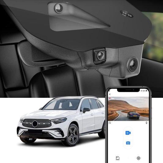Mercedes-Benz GLC Coupe Dash Cam (2023–2026) | OEM Fit, Front 4K, Rear 1080P