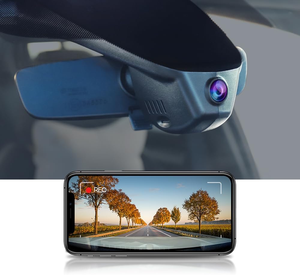 Integrated OEM Look Dash Cam Compatible with MAZDA CX-30 (2024-2026) - Front 4K + Rear 1080P