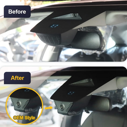 Integrated OEM Look Dash Cam Compatible with Honda Accord (2023-2026) - Front 4K + Rear 1080P
