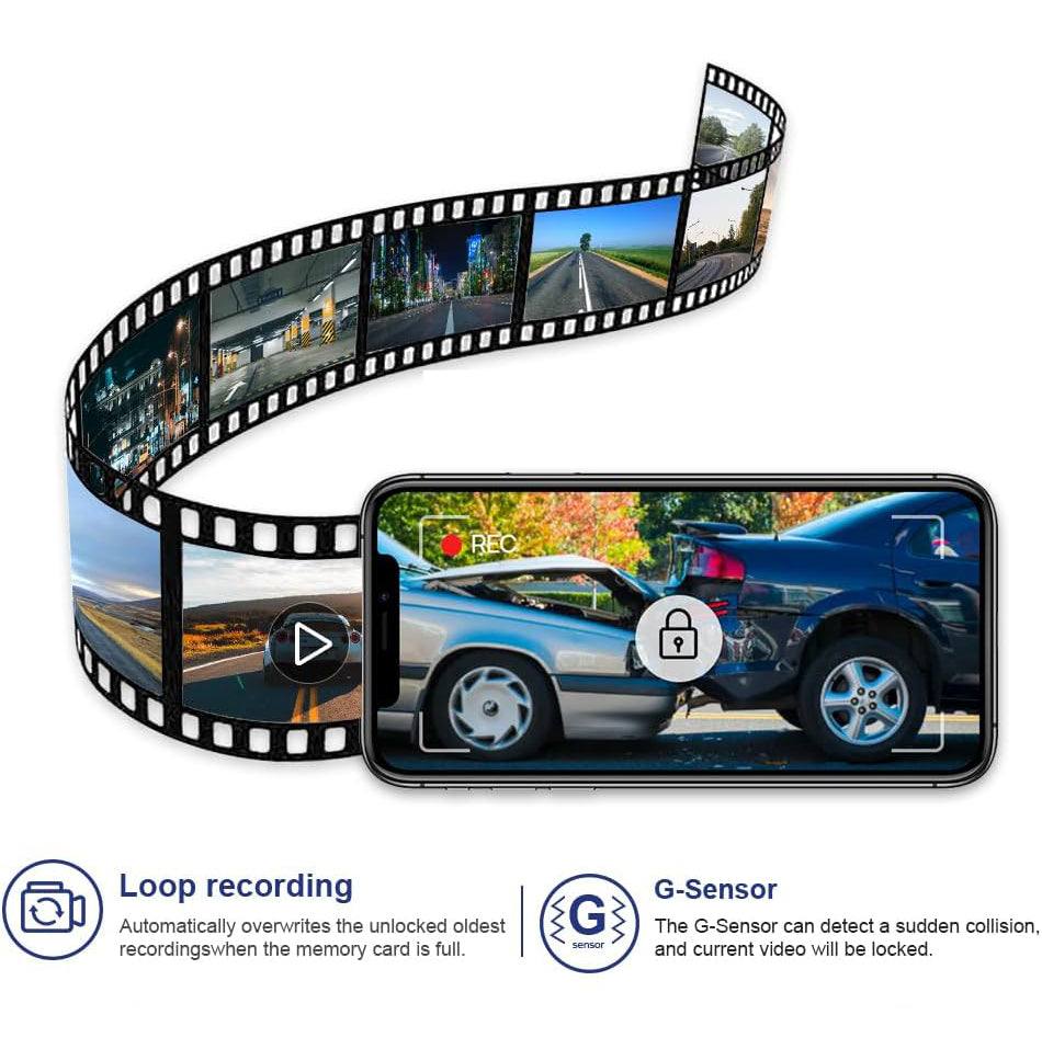 Mercedes-Benz CLA-Class Dash Cam (2024-2026), Factory OEM Look, 2160P UHD Video, with 64GB/128GB Card