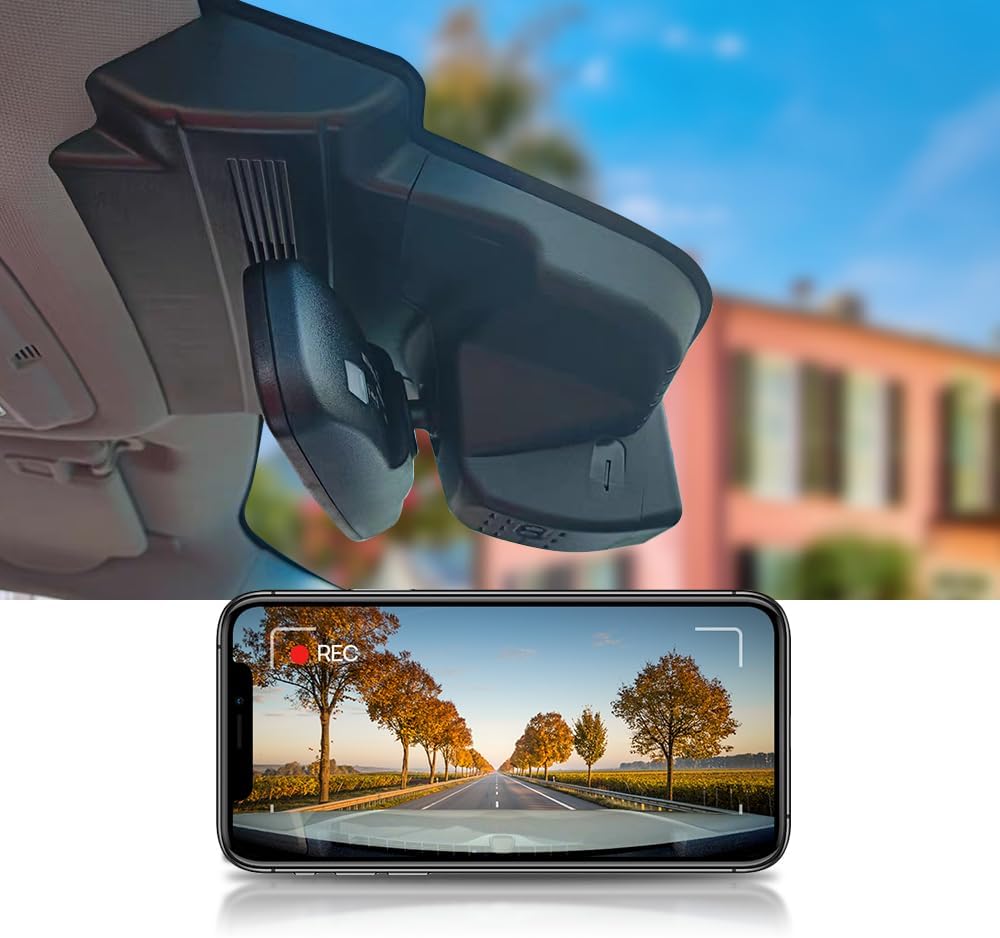 Lincoln Nautilus Dash Cam (2024-2026), Factory OEM Style, 2160P UHD Video, Built-in WiFi & APP