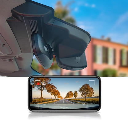 Lincoln Nautilus Dash Cam (2024-2026), Factory OEM Style, 2160P UHD Video, Built-in WiFi & APP