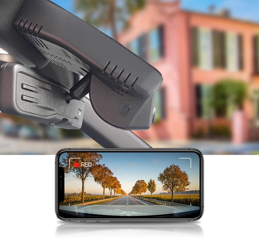 Cadillac XT4 Dash Cam (2024-2026), OEM Factory Look, UHD 2160P Video, WiFi & APP, Loop Recording