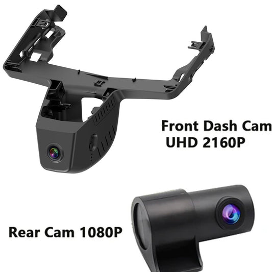 BMW X5 Dash Cam (2024-2026), OEM Look, Front 4K+Rear 1080P Dash Cam Adapts for BMW X5 X5 M Hybrid & X6 X6 M
