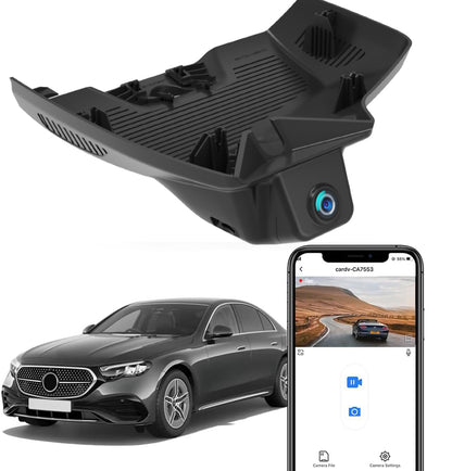 Mercedes-Benz E-Class Dash Cam (2024-2025), Factory Fit OEM Style, 2160P UHD Video, Loop Recording
