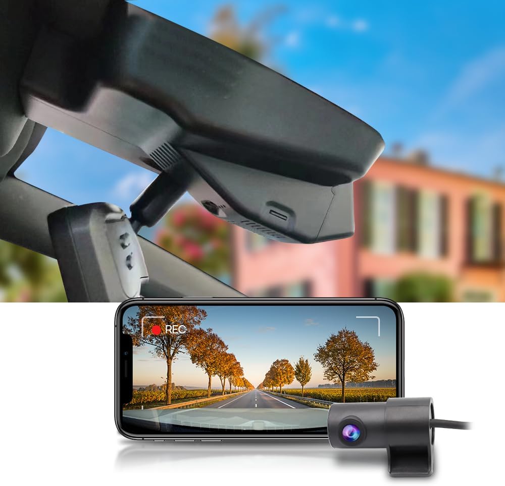 4K Dash Cam for Buick Envision (2021-2023), OEM Factory Look, 2 Way HD Video, Easy to Operate