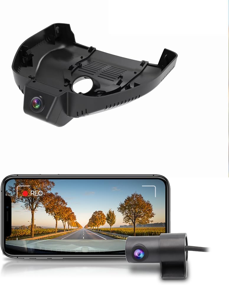 Integrated OEM Look Dash Cam Compatible with Buick Envision (2024-2026) - Front 4K + Rear 1080P