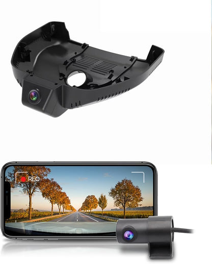 Integrated OEM Look Dash Cam Compatible with Buick Envision (2024-2026) - Front 4K + Rear 1080P