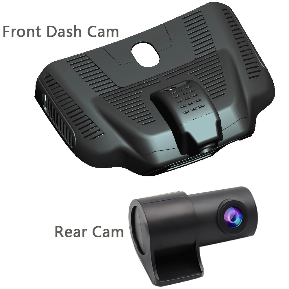 Factory Look Dash Cam Compatible with Mercedes-Benz GLA (2015-2023) - Front 4K + Rear 1080P