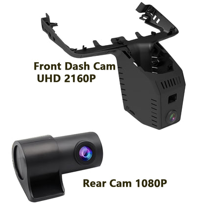BMW M3 M4 Dash Cam (2025-2026), Custom Fit OEM Look, UHD 2160P Video, WiFi & APP Connect, Easy to Install