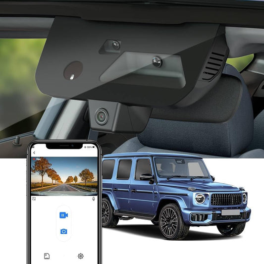 Mercedes-Benz G-Class Dash Cam (2025-2026), Factory OEM Look, 2160P UHD Video, with 64GB/128GB Card
