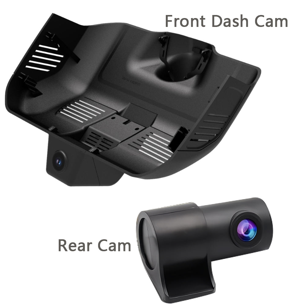 Factory Look Dash Cam Compatible with Mercedes-Benz G-Class (2025-2026) - Front 4K + Rear 1080P