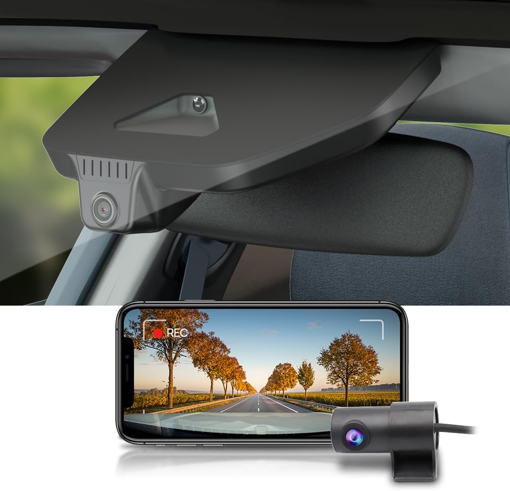 Integrated OEM Look Dash Cam Compatible with Lexus LX (2025-2026) - Front 4K + Rear 1080P