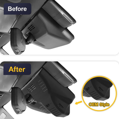 Integrated OEM Look Dash Cam Compatible with Lexus LX (2025-2026) - Front 4K + Rear 1080P