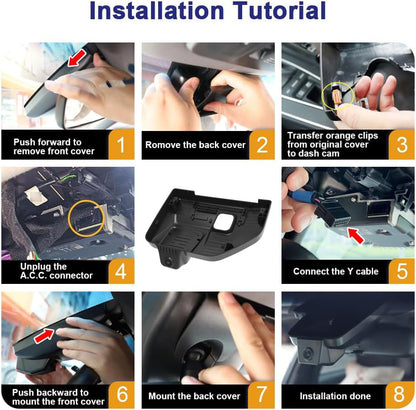 Integrated OEM Look Dash Cam Compatible with Lexus LX (2025-2026) - Front 4K + Rear 1080P