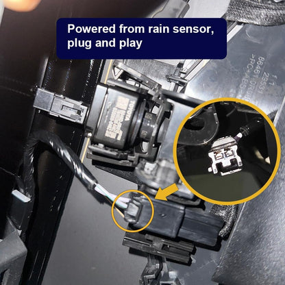 Integrated OEM Look Dash Cam Compatible with Toyota RAV4 2026 - Front 4K + Rear 1080P
