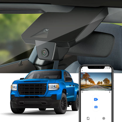 OEM Factory Look Dash Cam for GMC Canyon (2015-2022) - Front 4K + Rear 1080P
