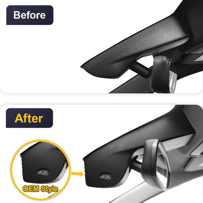 OEM Factory Look Dash Cam for Chevrolet Traverse (2019-2023) - Front 4K + Rear 1080P