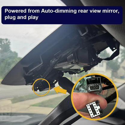OEM Factory Look Dash Cam for Chevrolet Traverse (2019-2023) - Front 4K + Rear 1080P