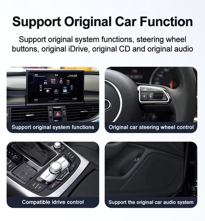 2012–2018 AUDI A6 12.3" Digital Cockpit Android Car Multimedia IPS Touchscreen, OEM Style