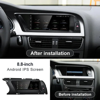 2013-2016 AUDI A4 8.8" CarPlay Digital Cockpit with Wireless Android Car Multimedia, OEM Style