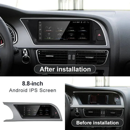 2009-2016 AUDI A5 8.8" CarPlay Digital Cockpit with Wireless Android Car Multimedia, OEM Style