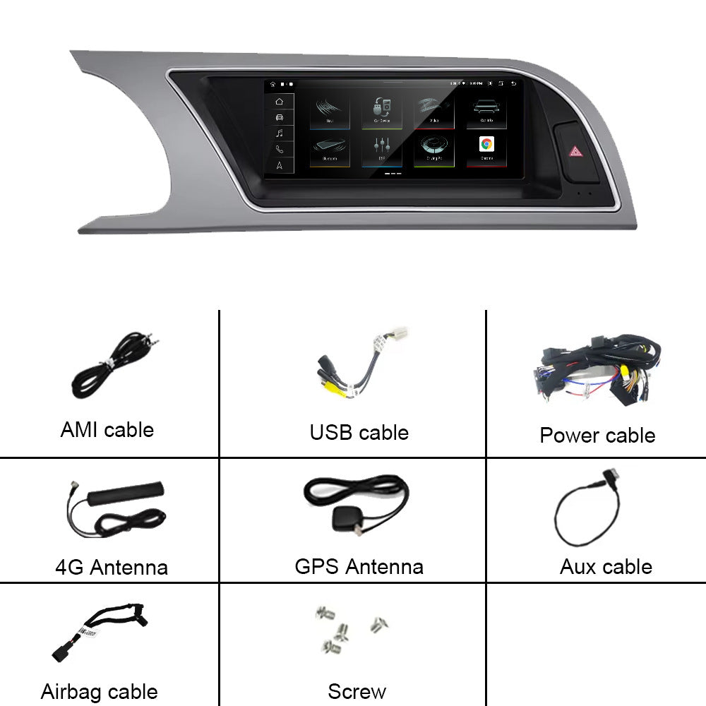 2009-2016 AUDI A5 8.8" CarPlay Digital Cockpit with Wireless Android Car Multimedia, OEM Style