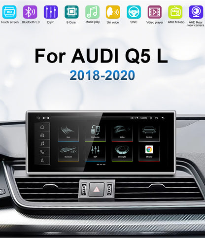 2018-2020 AUDI Q5 10.25" Wireless CarPlay Digital Cockpit Android Car Multimedia, OEM Style